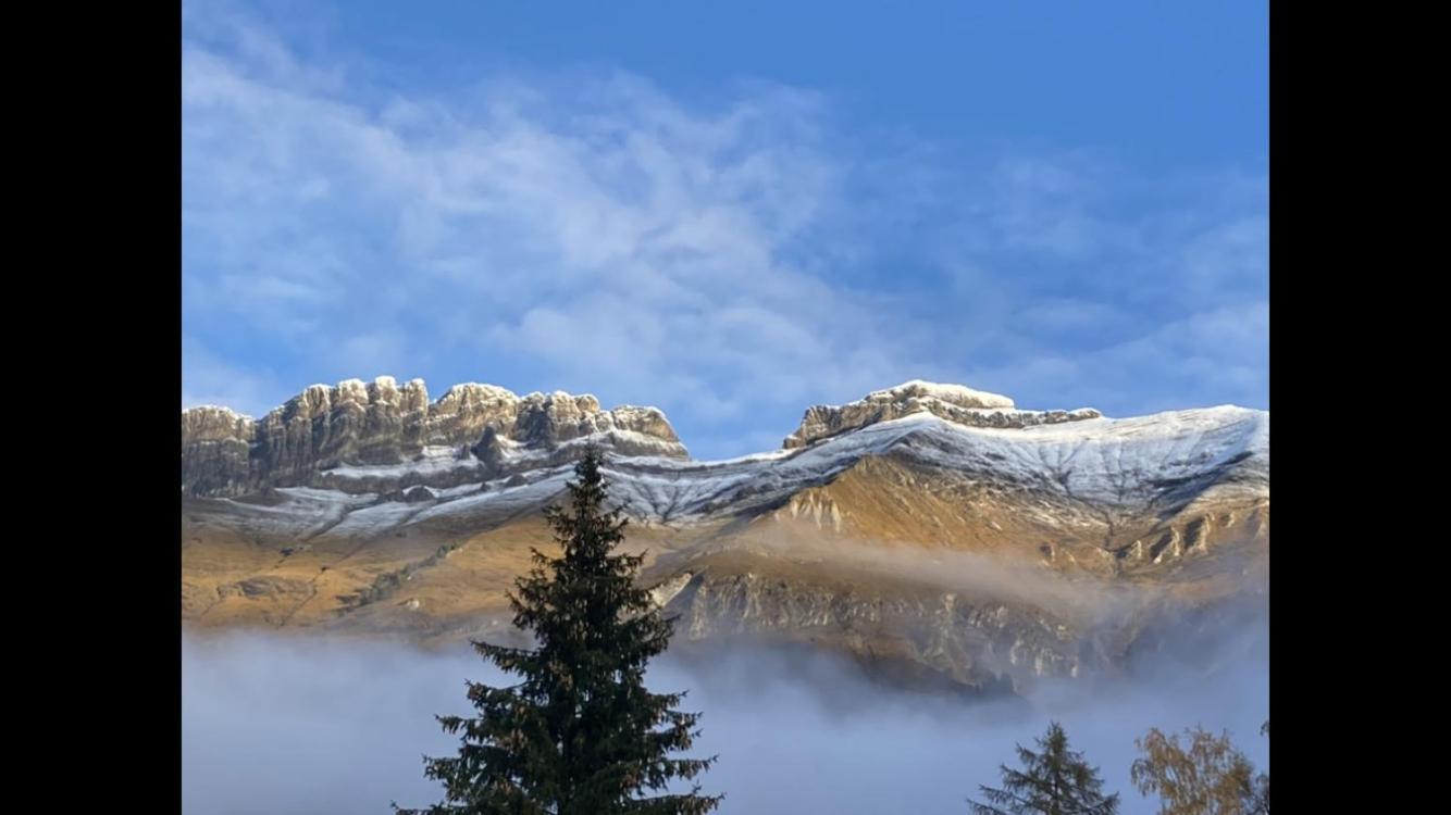 Apartmán Le Grand Nant La Giettaz Exteriér fotografie