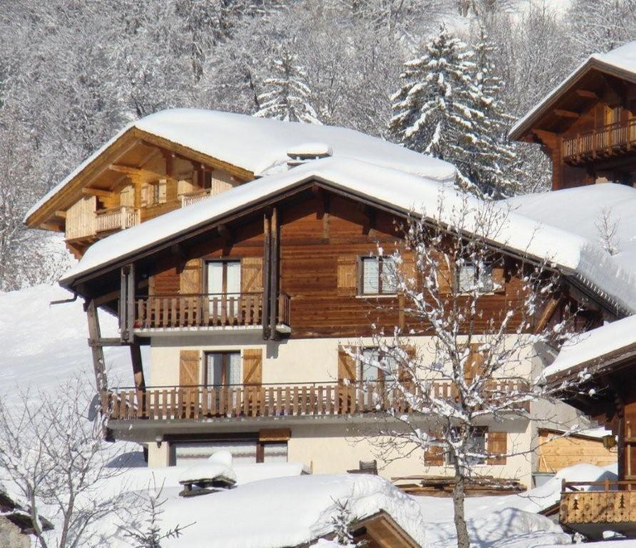 Apartmán Le Grand Nant La Giettaz Exteriér fotografie