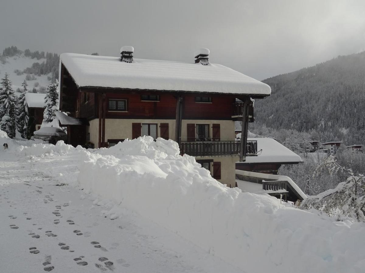 Apartmán Le Grand Nant La Giettaz Exteriér fotografie