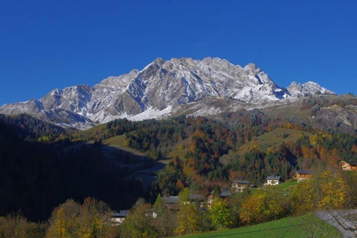Apartmán Le Grand Nant La Giettaz Exteriér fotografie